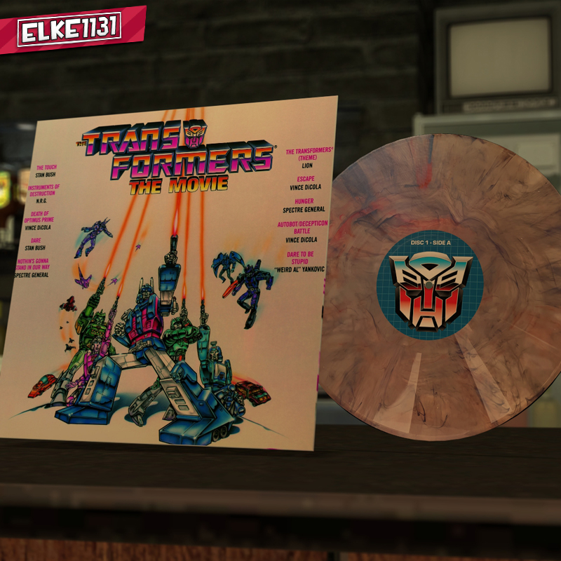 [Working Record Player] The Transformers: The Movie  - Official Soundtrack preview