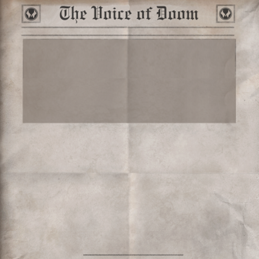 Newspaper | Voice of Doom