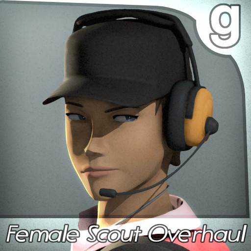 TF2: Female Scout Overhaul + Cosmetics [RAGDOLL]