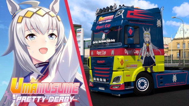 DAF XF 106 Oguri Cap - Uma Musume: Pretty Derby Skin