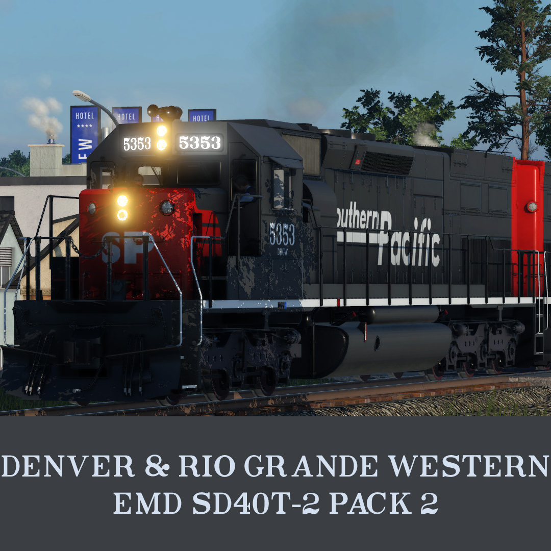 Denver & Rio Grande Western SD40T-2 Pack 2 preview