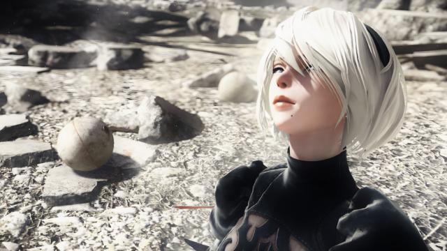 R-18 2B (Nier Automata) animated Glow Adrenaline