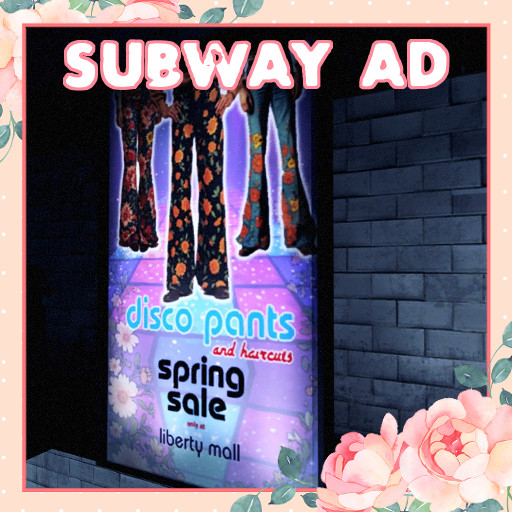 Springtime Subway Ad