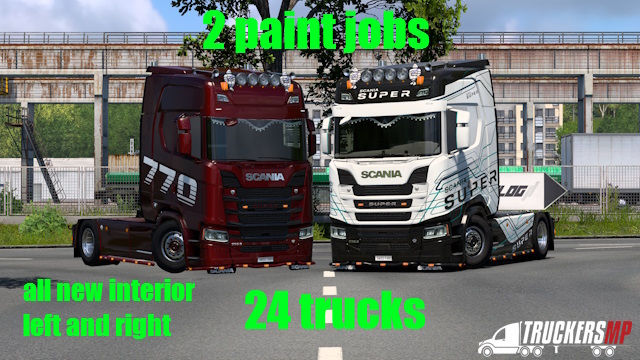 Scania S770 Next Gen TruckersMP Full Set [Shelby] (Safe Edit)