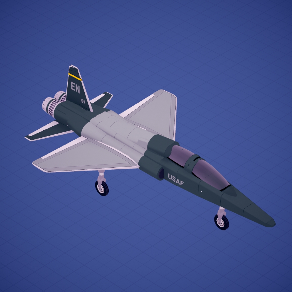 Northrup T-38 Falcon (Unloaded)