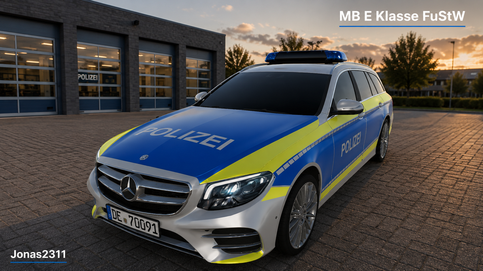 MB E-Klasse FuStW (Polizei)