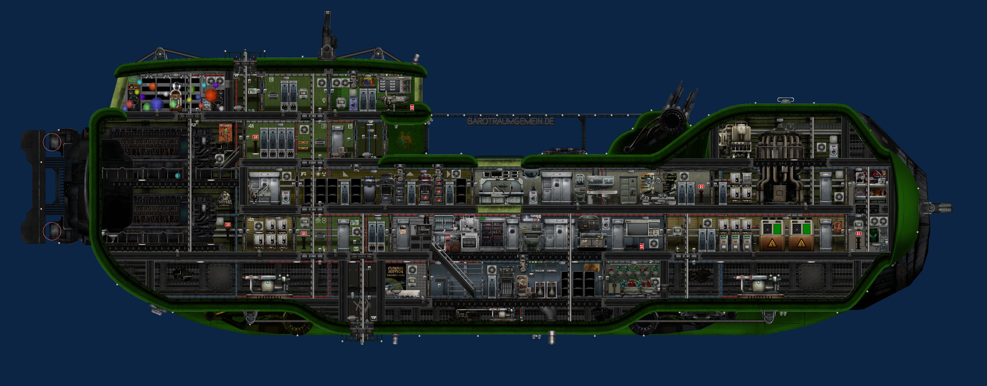 Hungry CrewCumber – Barotrauma Mod