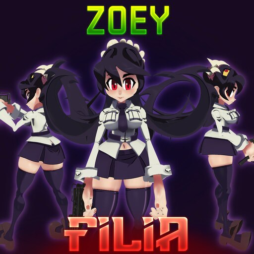 Steamワークショップ::[COMM] Skullgirls: Filia - Zoey
