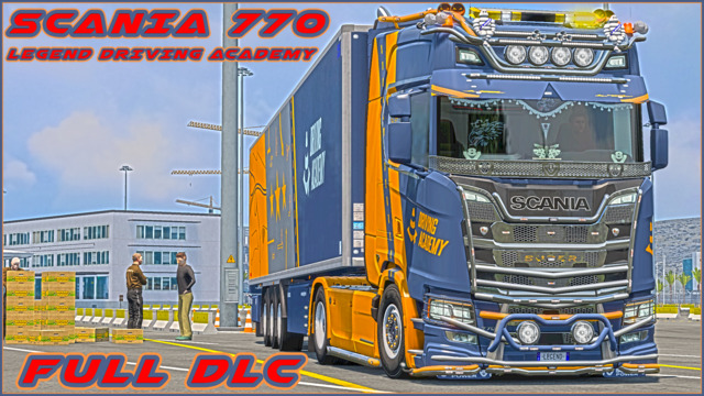 SCANIA 770 LEGEND DRIVING ACADEMY TMP