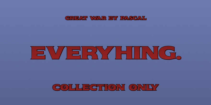 Pascal`s WW1 collection stuff