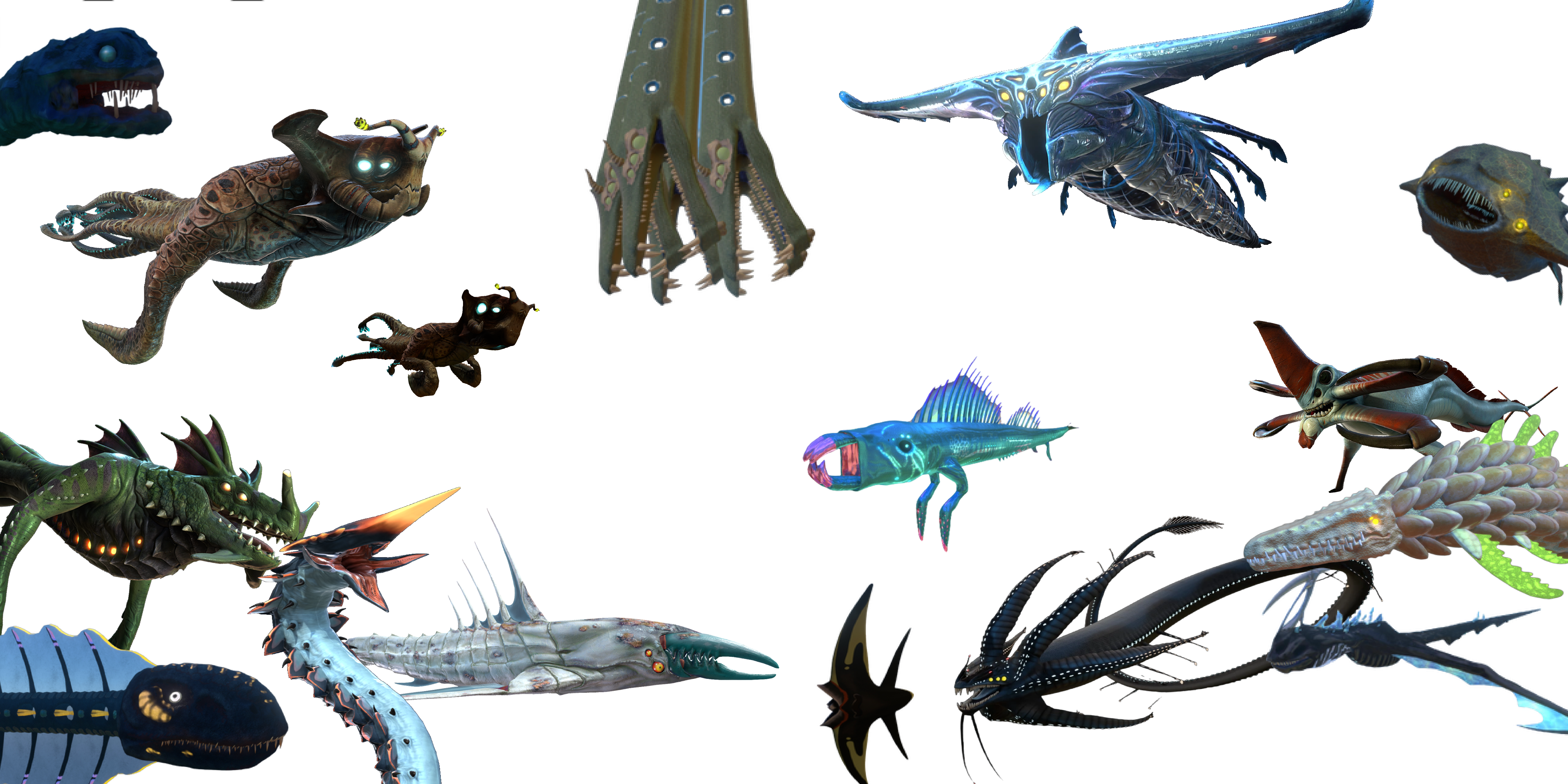 Subnautica Leviathans