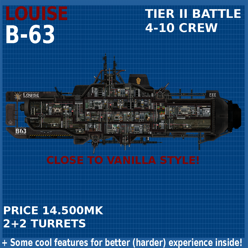 B-63 Louise – Barotrauma Mod