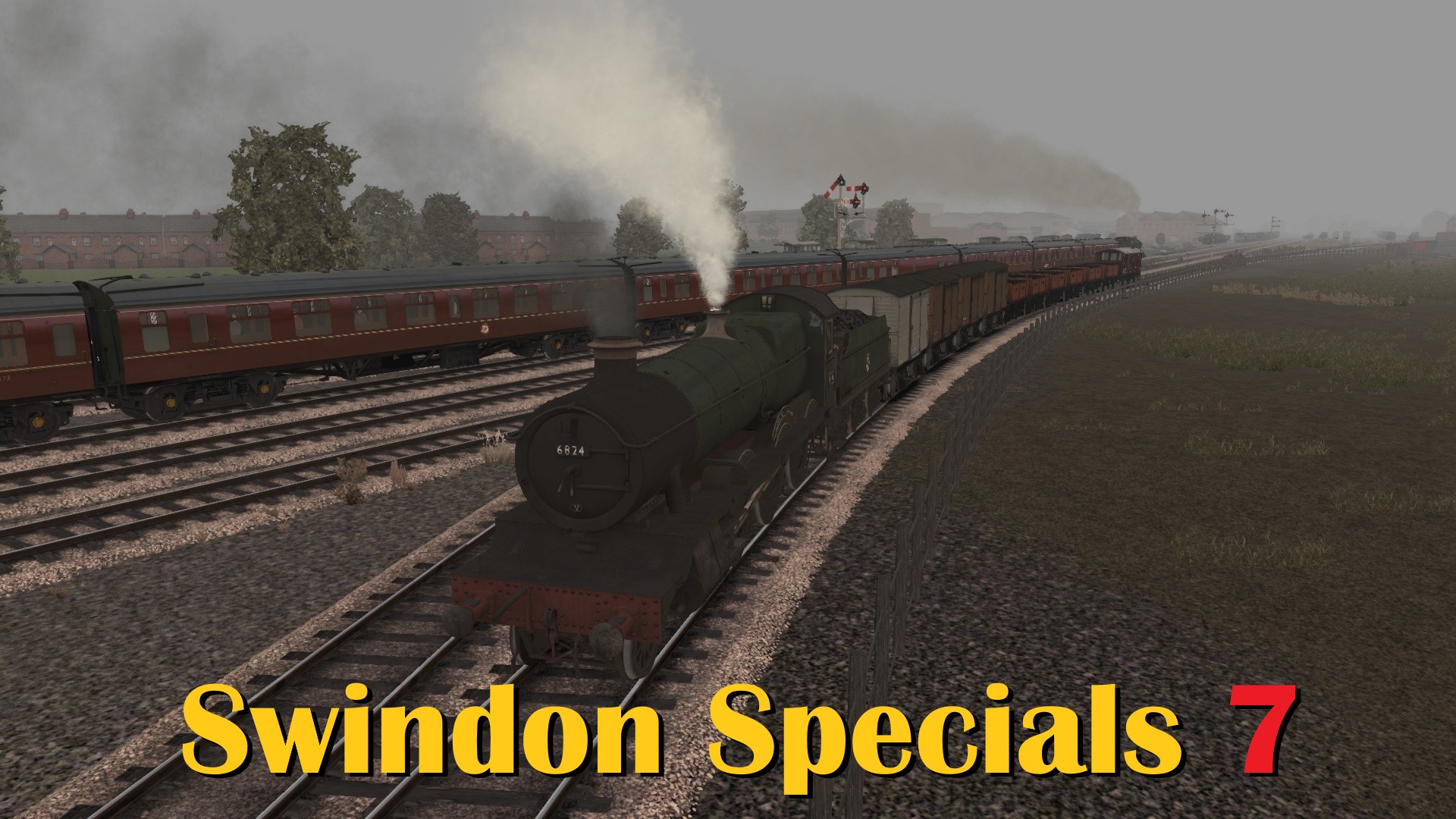 N.S1227 Swindon 1960 4-6-0 Grange to Hannington