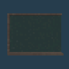 Horror Chalkboard Left
