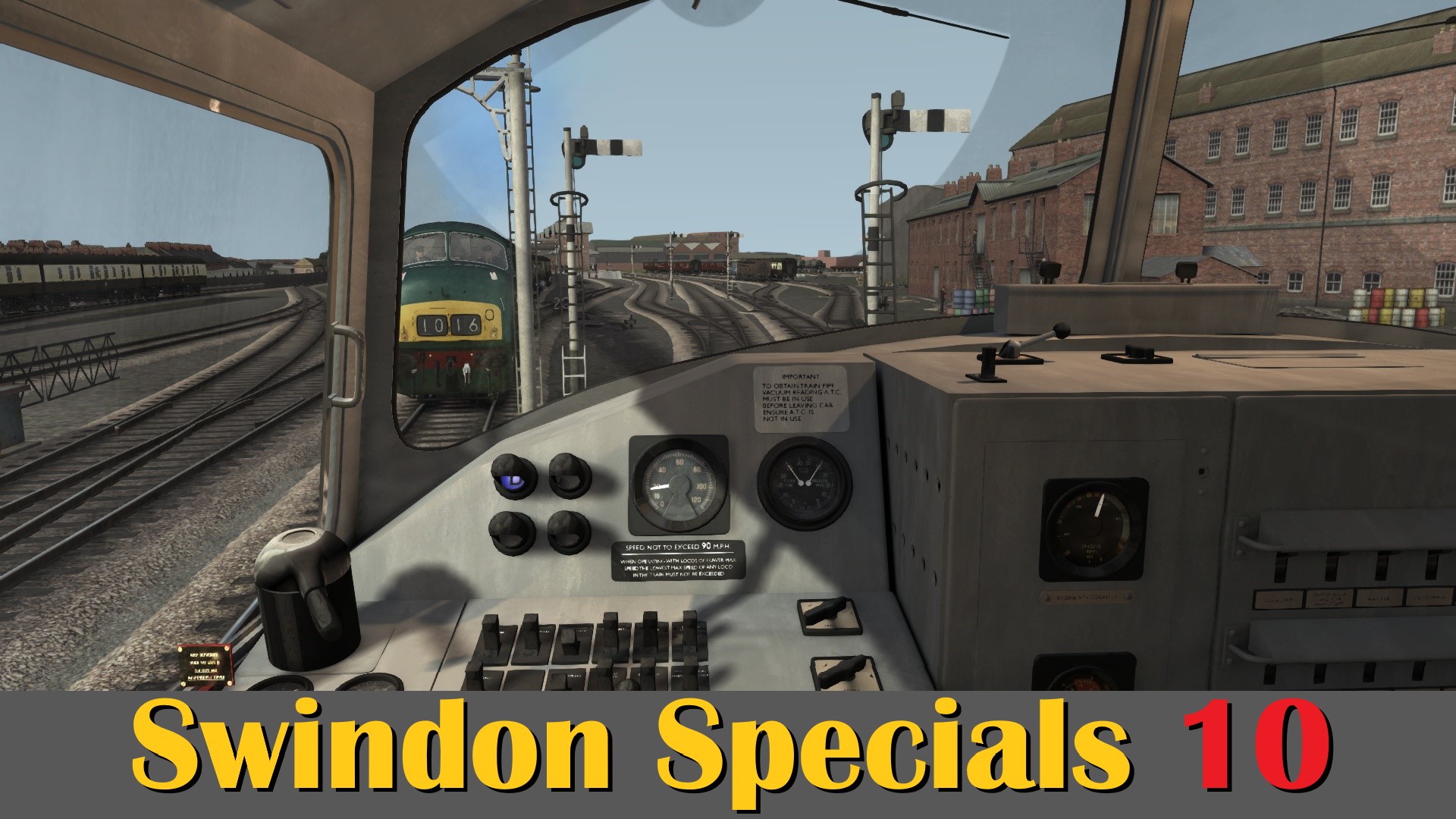N.S1230 Warship London into Swindon Junction passenger to Stroud