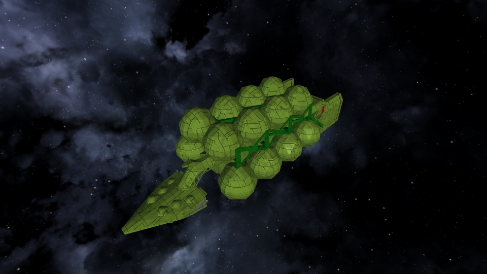 [slot5] Zion Jupiter Energy Fleet Helium-3 Collecting ship type-B : Mobile Suit Gundam GQuuuuuuX