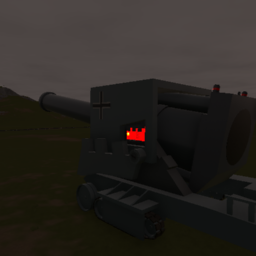 Немецкая Мортира Б-4 (Вариант 2)