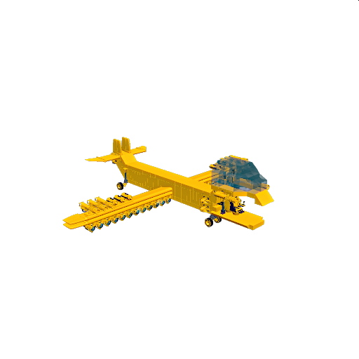 ejecting plane