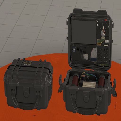 Call of Duty Black Ops 6 Briefcase Bomb (Prop)