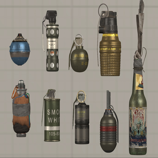 Call of Duty Black Ops 6 Grenades (Props)