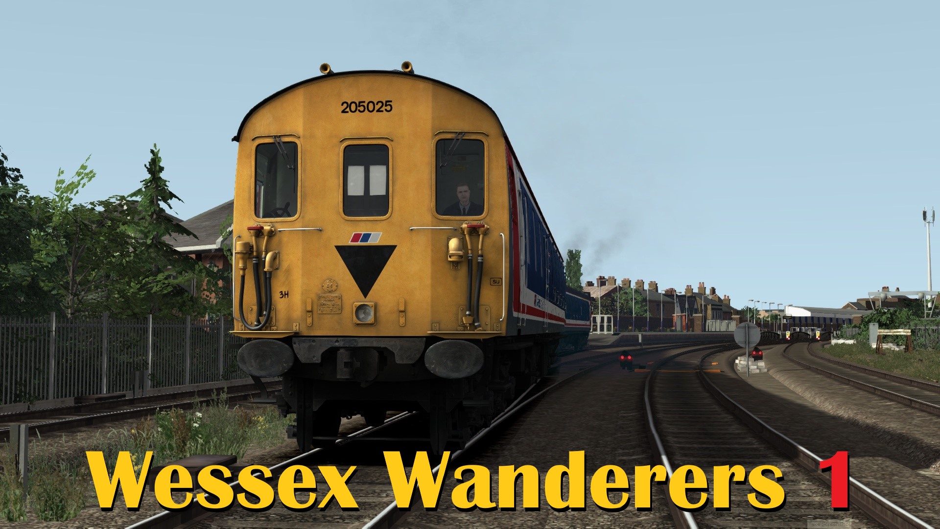 N.S1241 Class 205 'Thumper' Salisbury to Romsey