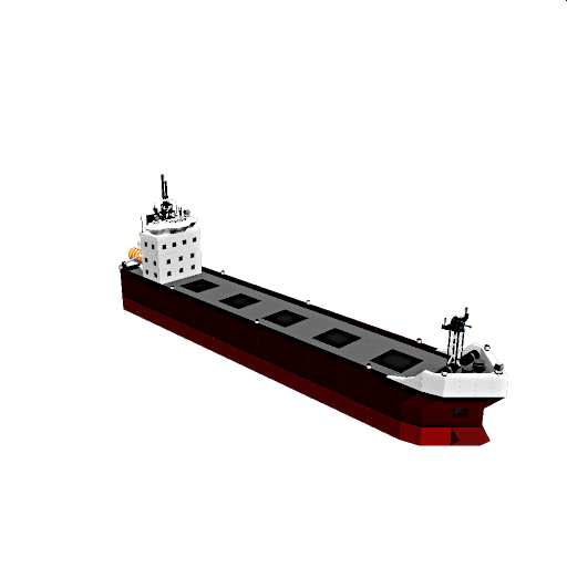 500 Complexity Salt Carrier Ship