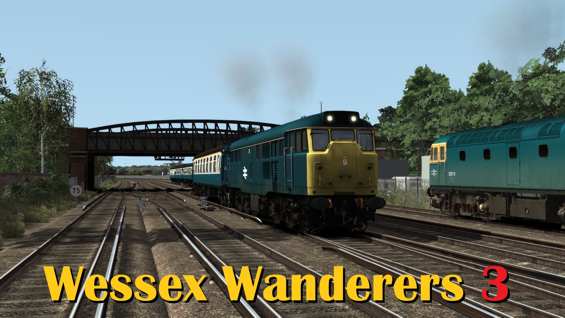 N.S1243 Class 31 Cardiff to Portsmouth via Salisbury, Romsey and Southampton