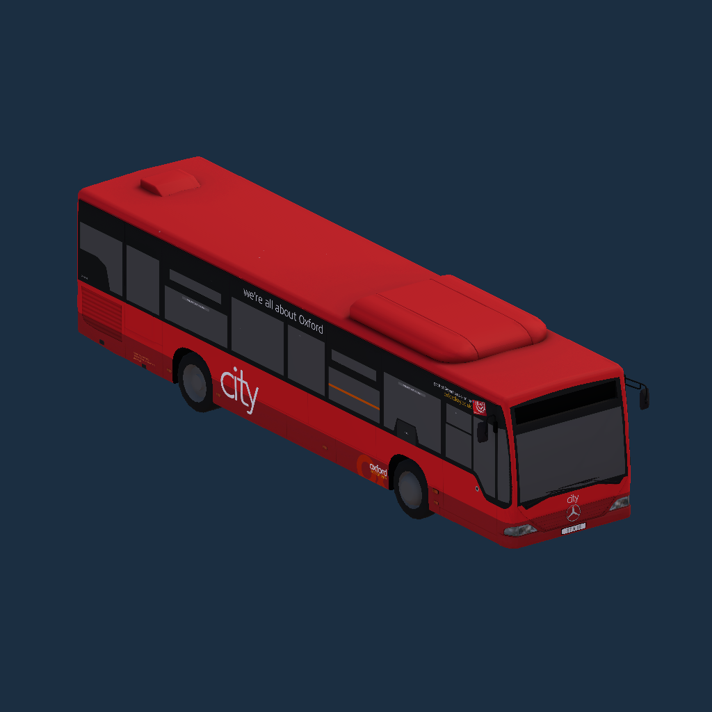 Oxford Bus Company 55 Plate City Mercedes Citaro