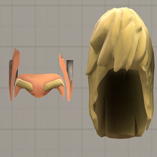 Team Fortress 2 Enhanced Homebase Hairdo (Prop)
