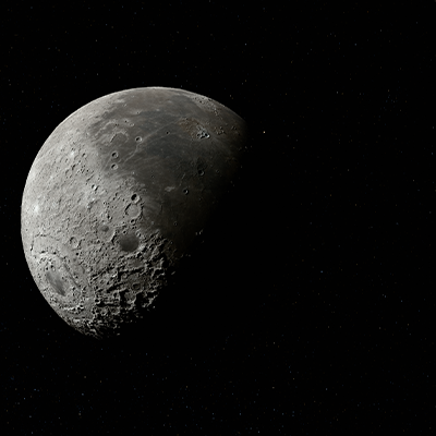 Physically Correct NASA's Moon