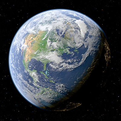 Physically Correct NASA's Earth