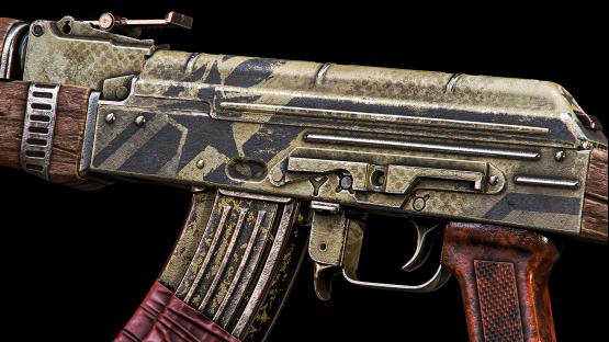 AK-47 | Military Legacy [Yellow]