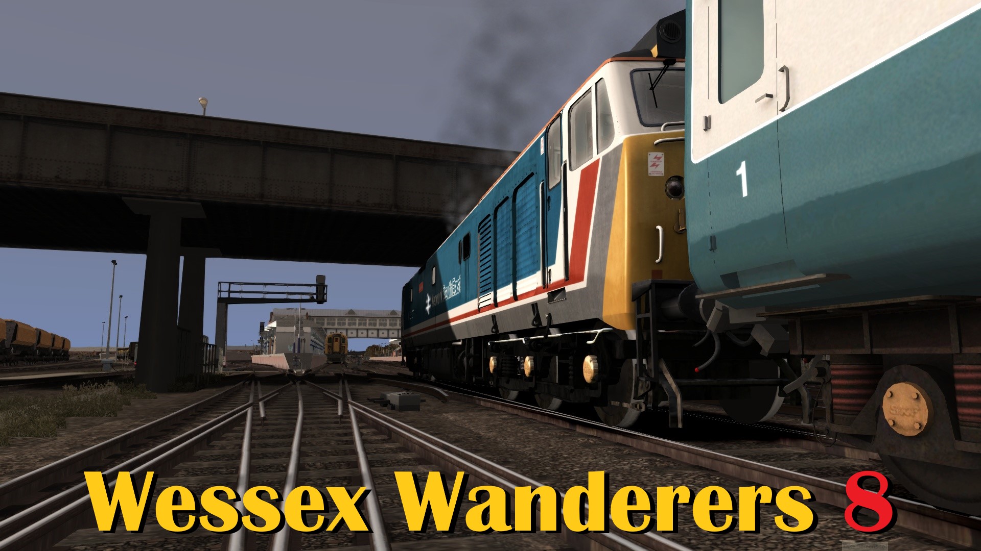 N.S1248 Class 50 Diversion via Southampton to Salisbury.