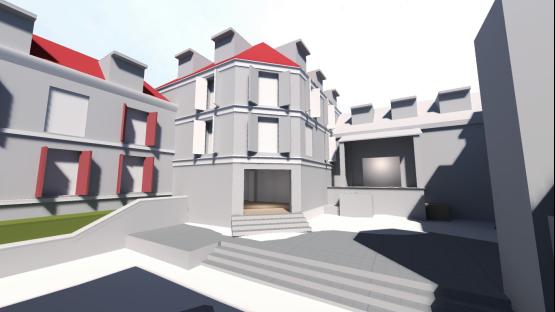 Carcasonne (TwinN greybox map) – Counter-Strike 2 Mod