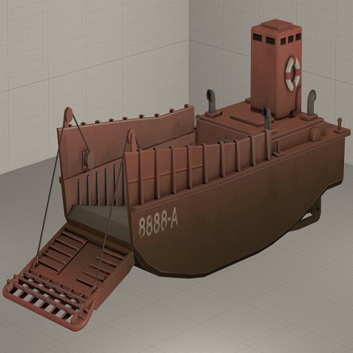 Team Fortress 2 Enhanced Landing Craft (Prop)