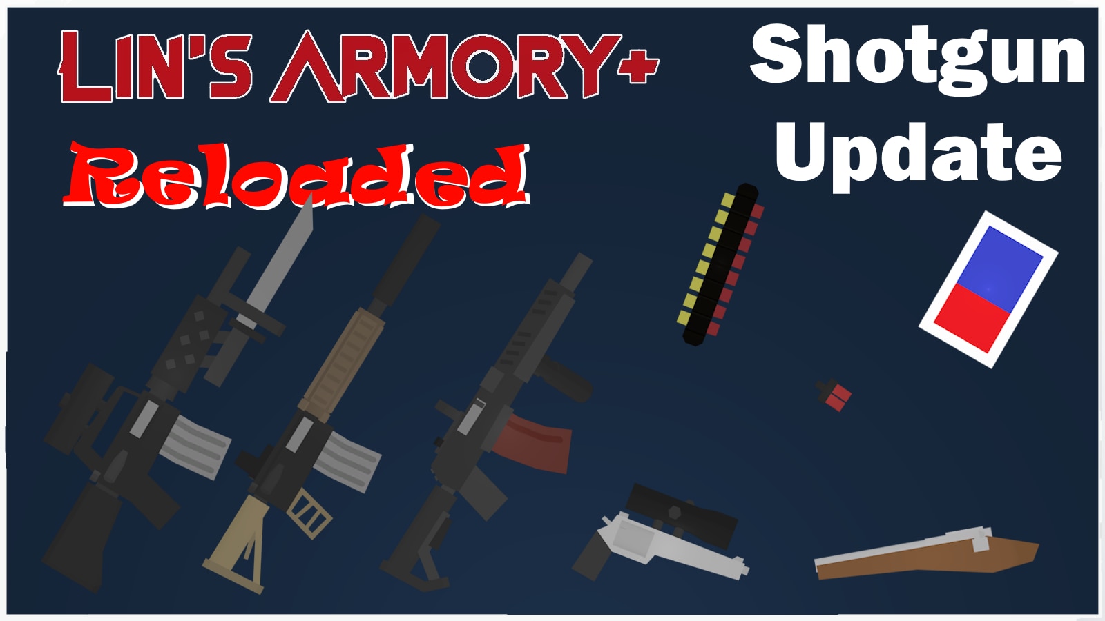 可制作升级武器包 – Unturned Mod