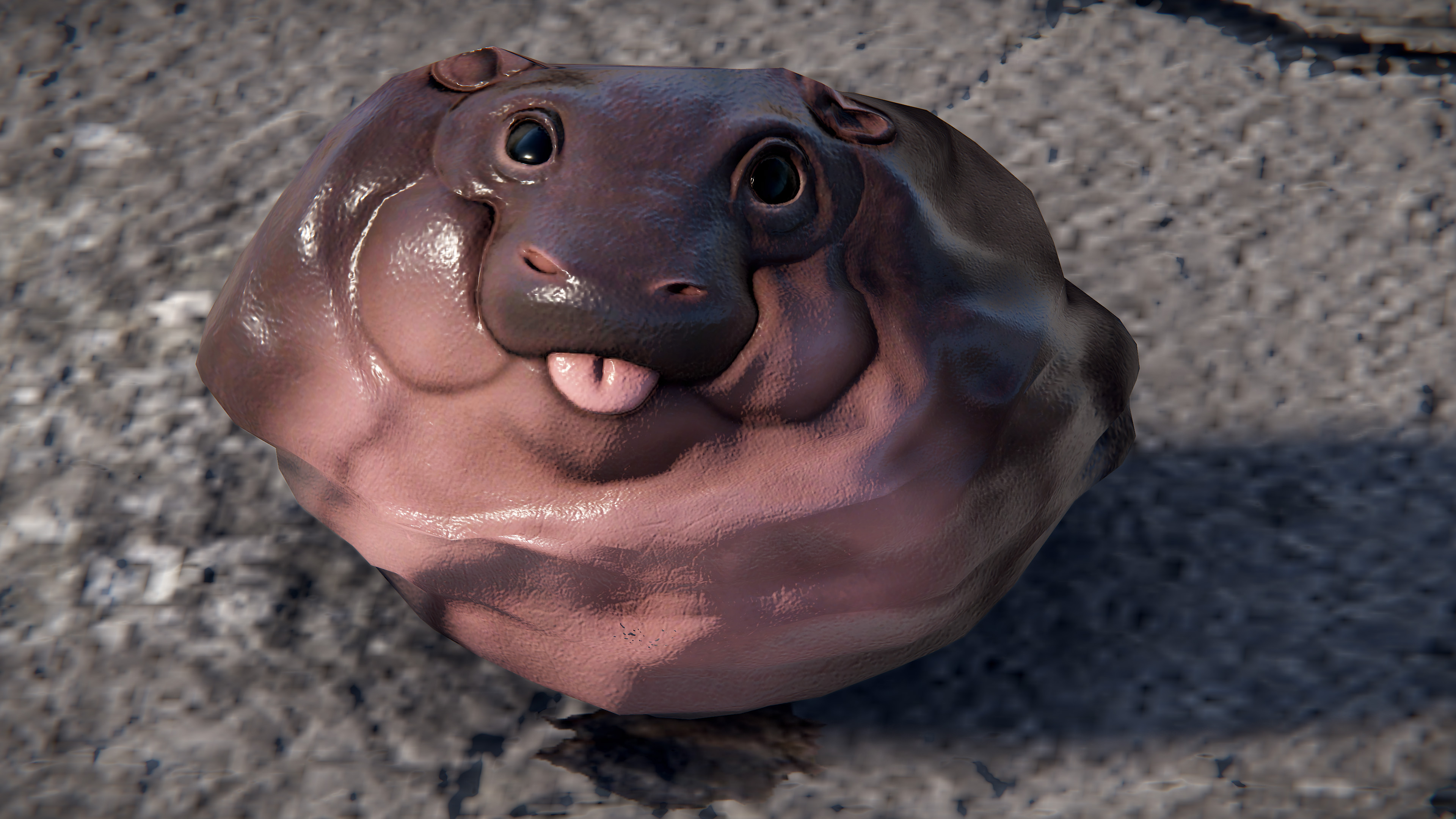 Baby Hippo Rock