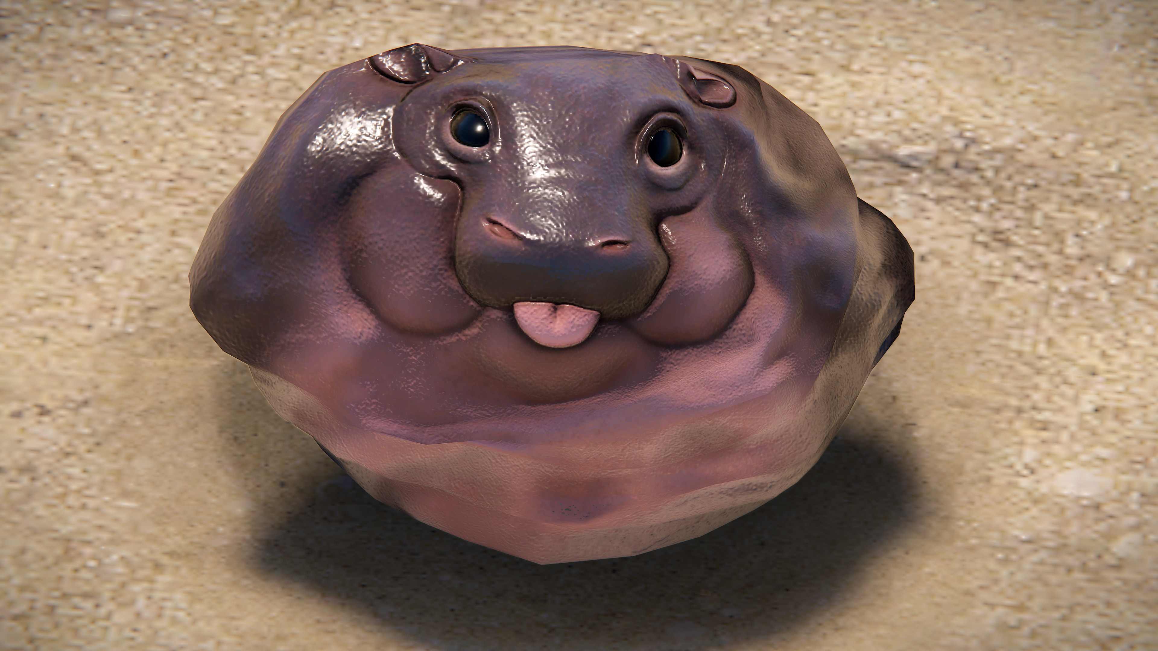 Baby Hippo Rock
