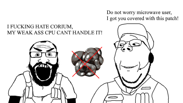 Hazardous Reactors - No Corium Patch