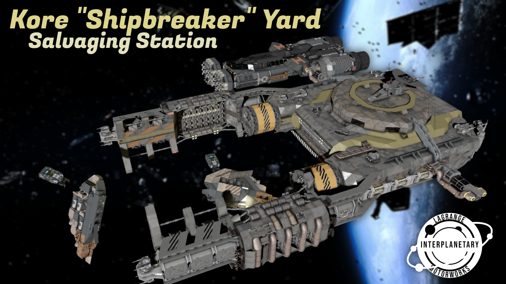 LIM Kore Salvage Yard | Survival-Ready Shipbreaker Station