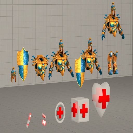 Serious Sam 2 Items [Health & Armor (Props)]
