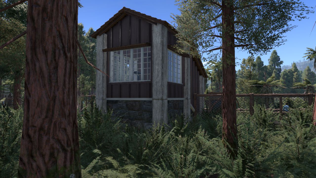 Tiny Rustic Viewing Gallery