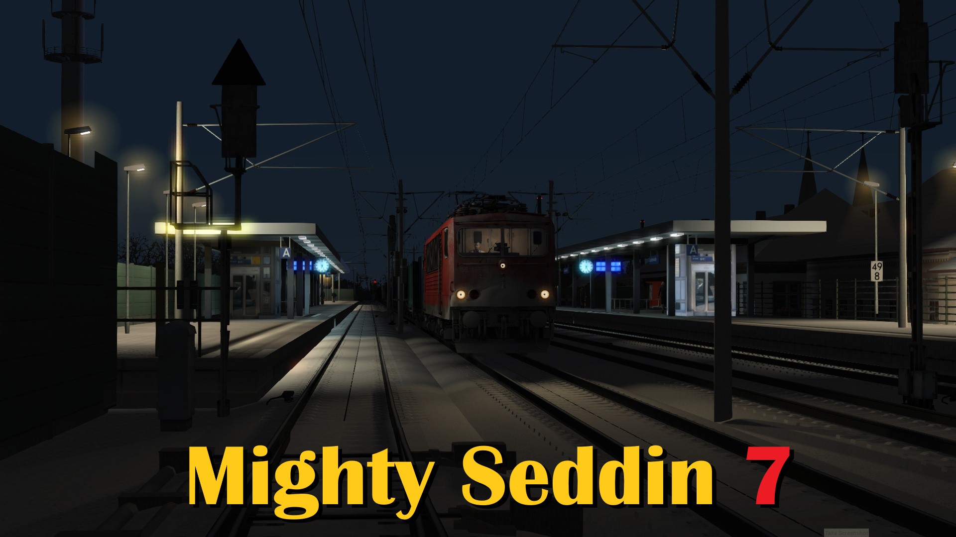 N.S1207 Mighty Seddin Freight BR 155 DR / DB Crossover Era