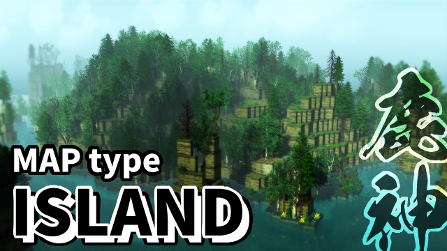 Map type ISLAND