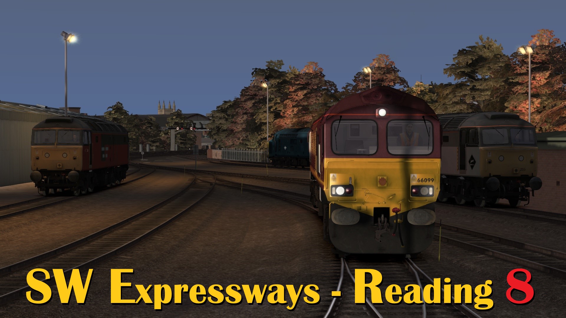 N.S1258 SW Expressways EWS Class 66 Portbury to Barton Hill
