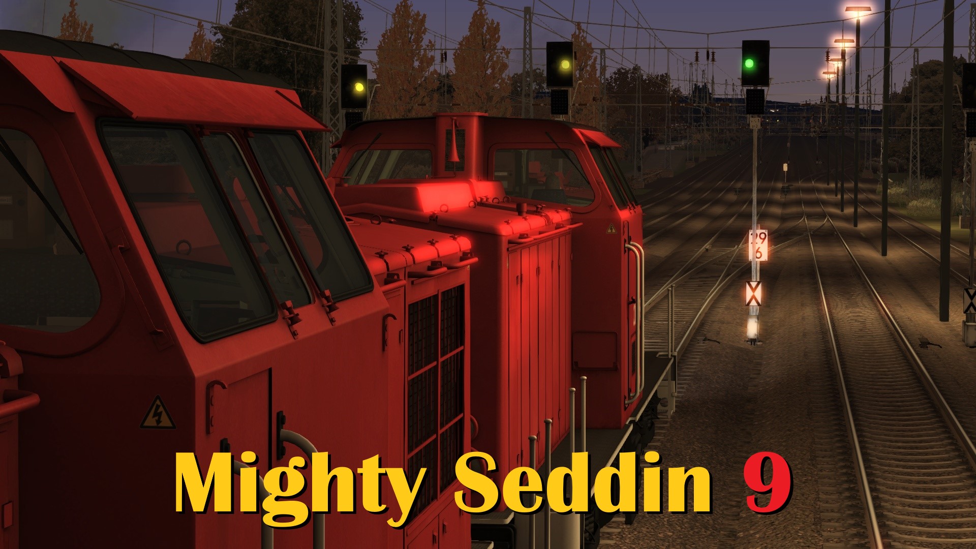 N.S1209 Mighty Seddin Freight 2 x BR 204 mixed freight west of Seddin (part 2)