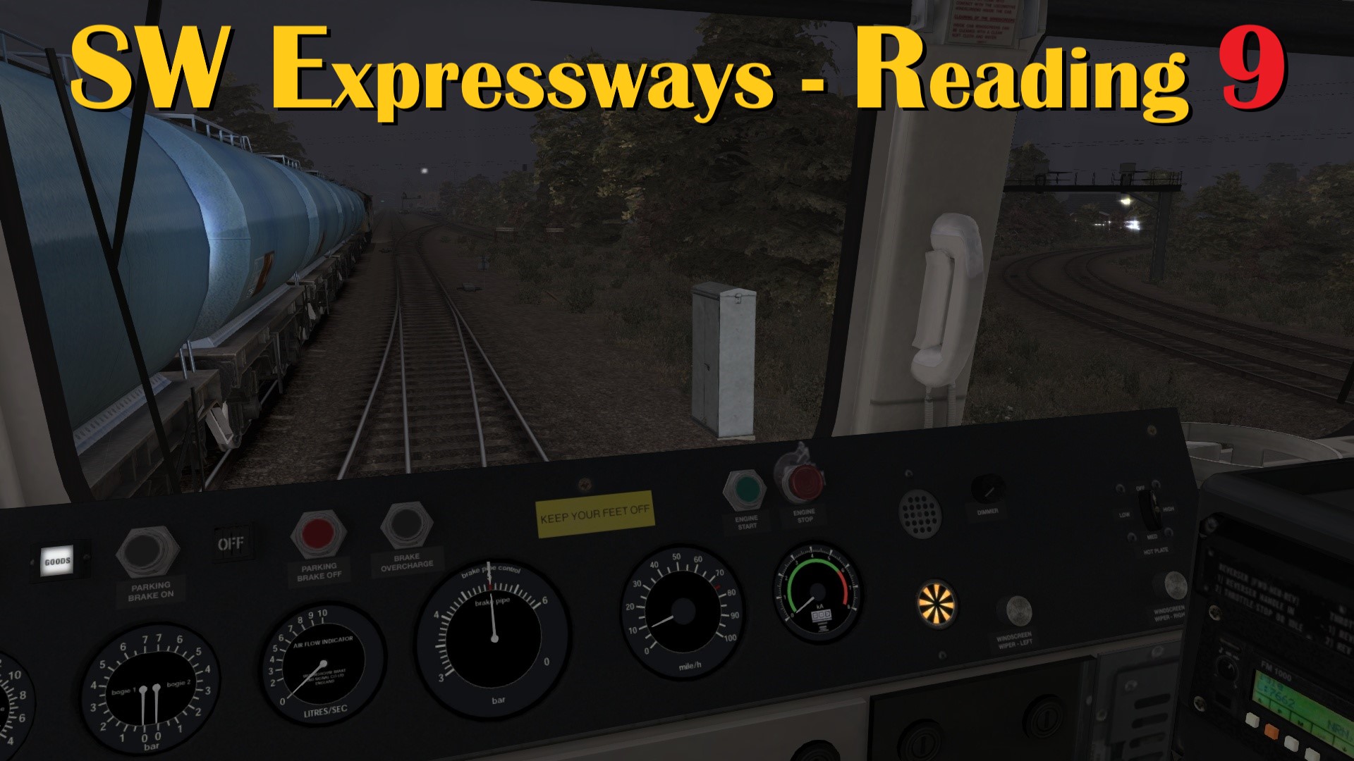 N.S1259 SW Expressways Class 66 Shunting around BTM in 2008 (Part 1 of 2)