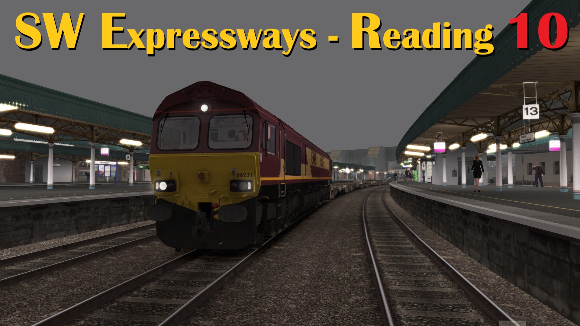 N.S1260 SW Expressways Class 66 from BTM to Taunton Fairwater Yard (Part 2 of 2)