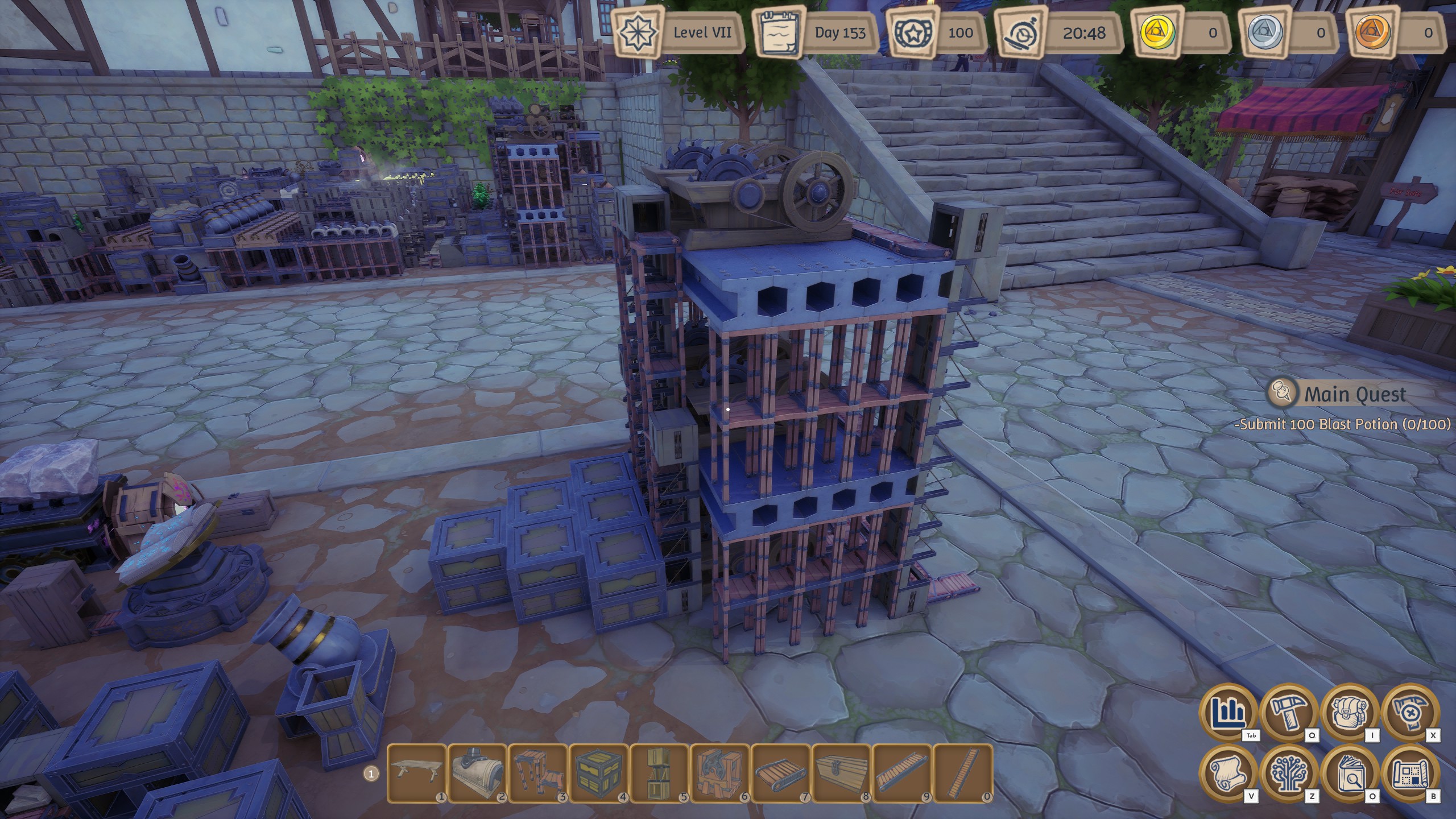 Stacked 2x3 Wood Generator