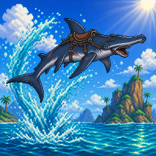 Hammerhead Shark Mount – Terraria Mod